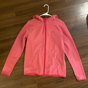 Nike pink sweatshirt/hoodie $10